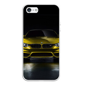 Чехол для iPhone 5/5S матовый с принтом BMW M4 Concept в городе Новоалтайск, Силикон | Область печати: задняя сторона чехла, без боковых панелей | bmw | бмв