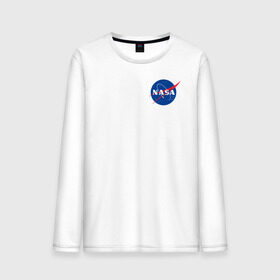 Мужской лонгслив хлопок с принтом NASA в городе Новоалтайск, 100% хлопок |  | астронавты | космос | наса