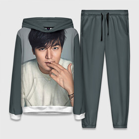 Женский костюм 3D (с толстовкой) с принтом LEE MIN HO в городе Новоалтайск,  |  | Тематика изображения на принте: dramas | k pop | korea | kpop | min ho | minho | дорамы | драмы | к поп | корея | кпоп | ли мин хо | мин хо | минхо. lee min ho