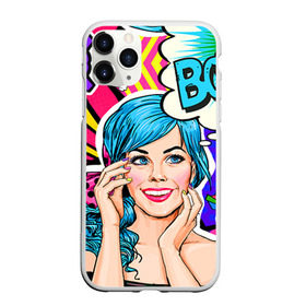 Чехол для iPhone 11 Pro матовый с принтом Pop art в городе Новоалтайск, Силикон |  | bang | boom | omg | pop art | super | wow | wtf | арт | поп | ретро | уорхол | энди