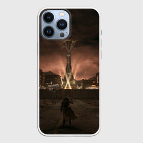 Чехол для iPhone 13 Pro Max Fallout: New Vegas: в городе Новоалтайск, | | fallout | game | games | vegas | игры | рейнджер ветеран нкр стоящий перед входом в нью вегас.игра | фаллаут