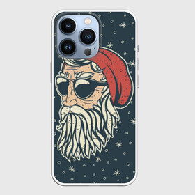 Чехол для iPhone 13 Pro с принтом Санта хипстер в городе Новоалтайск,  |  | 2016 | christmas | hipster | new year | дед мороз | нг | новый год | рождество | с новым годом | санта | хипстер