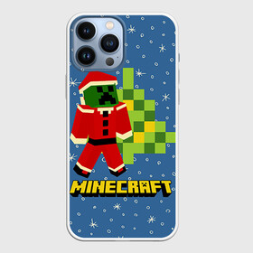 Чехол для iPhone 13 Pro Max с принтом Minecraft в городе Новоалтайск,  |  | крипер