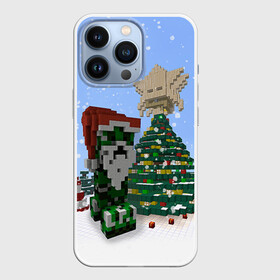 Чехол для iPhone 13 Pro с принтом Minecraft в городе Новоалтайск,  |  | крипер