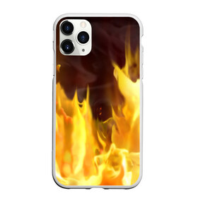 Чехол для iPhone 11 Pro матовый с принтом Огонь в городе Новоалтайск, Силикон |  | огонь | пламя