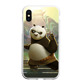 Чехол для iPhone XS Max матовый с принтом Кунг фу панда в городе Новоалтайск, Силикон | Область печати: задняя сторона чехла, без боковых панелей | Тематика изображения на принте: kung fu | kung fu panda | panda | кунг фу | кунг фу панда | кунгфу | панда. кунг фу | по
