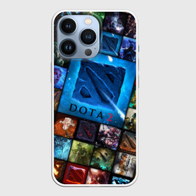 Чехол для iPhone 13 Pro с принтом Dota 2 коллаж  логотип в городе Новоалтайск,  |  | Тематика изображения на принте: dota 2 коллаж | девушки | игра | логотип | монстры