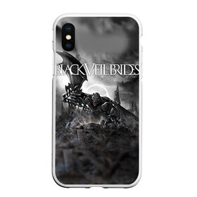 Чехол для iPhone XS Max матовый с принтом Black Veil Brides в городе Новоалтайск, Силикон | Область печати: задняя сторона чехла, без боковых панелей | black | brides | bvb | veil | группа | рок