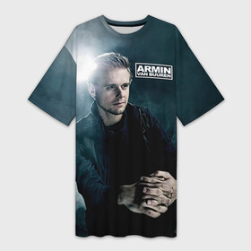 Платье-футболка 3D с принтом Armin Van Buuren в городе Новоалтайск,  |  | Тематика изображения на принте: addicted | buuren | van | аrmin | армен | бюрен | ван