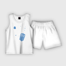 Детская пижама с шортами хлопок с принтом ARTIFACTS WHO в городе Новоалтайск,  |  | 