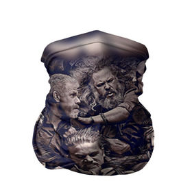Бандана-труба 3D с принтом Sons Of Anarchy в городе Новоалтайск, 100% полиэстер, ткань с особыми свойствами — Activecool | плотность 150‒180 г/м2; хорошо тянется, но сохраняет форму | sons of anarchy | анархии | сыны