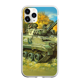 Чехол для iPhone 11 Pro матовый с принтом Военная техника в городе Новоалтайск, Силикон |  | tank | танки