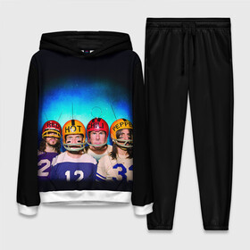 Женский костюм 3D (с толстовкой) с принтом Red Hot Chili Peppers в городе Новоалтайск,  |  | chili | heavy | hot | metal | peppers | red | rhcp | rock | trash | кидис | метал | рок | хеви | энтони