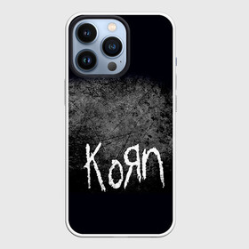 Чехол для iPhone 13 Pro с принтом KoЯn в городе Новоалтайск,  |  | Тематика изображения на принте: korn | metal | rock | группы | корн | метал | рок