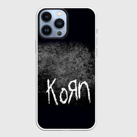 Чехол для iPhone 13 Pro Max с принтом KoЯn в городе Новоалтайск,  |  | Тематика изображения на принте: korn | metal | rock | группы | корн | метал | рок