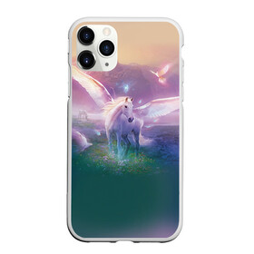 Чехол для iPhone 11 Pro Max матовый с принтом Пегас в городе Новоалтайск, Силикон |  | horse | horseshoe | акварель | головалошади | грива | единорог | жеребец | животные | конь | лошадь | лошадьскрыльями | подкова | природа | рисуноккрасками