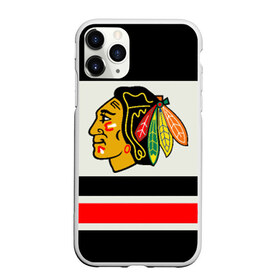Чехол для iPhone 11 Pro матовый с принтом Chicago Blackhawks в городе Новоалтайск, Силикон |  | chicago blackhawks | hockey | nhl | нхл | хоккей