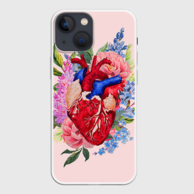 Чехол для iPhone 13 mini с принтом Cердечко в городе Новоалтайск,  |  | 14 февраля | love | влюбленный | любовь | рисунок | сердечки | сердечко | сердце
