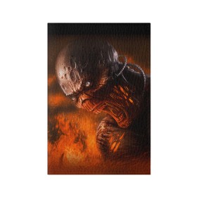 Обложка для паспорта матовая кожа с принтом Doom imp в городе Новоалтайск, натуральная матовая кожа | размер 19,3 х 13,7 см; прозрачные пластиковые крепления | doom | game | гибель | дум | игра | игры | обреченность | шутер