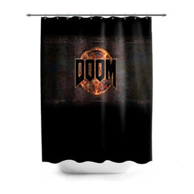 Штора 3D для ванной Doom: в городе Новоалтайск, 100% полиэстер | плотность материала — 100 г/м2. Стандартный размер — 146 см х 180 см. По верхнему краю — пластиковые люверсы для креплений. В комплекте 10 пластиковых колец | doom | game | гибель | дум | игра | игры | обреченность | шутер
