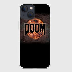 Чехол для iPhone 13 mini с принтом Doom в городе Новоалтайск,  |  | doom | game | гибель | дум | игра | игры | обреченность | шутер