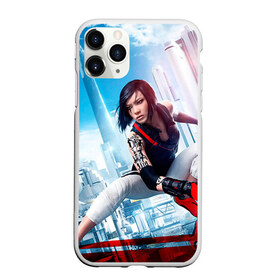 Чехол для iPhone 11 Pro матовый с принтом Mirror`s edge в городе Новоалтайск, Силикон |  | mirror’s edge: catalyst | зеркальная грань | фейт