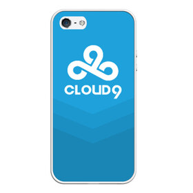 Чехол для iPhone 5/5S матовый с принтом Cloud 9 в городе Новоалтайск, Силикон | Область печати: задняя сторона чехла, без боковых панелей | 9 | c9 | cloud | csgo | team | клауда | ксго | найн