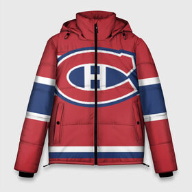 Мужская зимняя куртка 3D с принтом Montreal Canadiens в городе Новоалтайск, верх — 100% полиэстер; подкладка — 100% полиэстер; утеплитель — 100% полиэстер | длина ниже бедра, свободный силуэт Оверсайз. Есть воротник-стойка, отстегивающийся капюшон и ветрозащитная планка. 

Боковые карманы с листочкой на кнопках и внутренний карман на молнии. | hockey | montreal canadien | nhl | нхл | спорт | хоккей