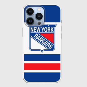 Чехол для iPhone 13 Pro с принтом New York Rangers в городе Новоалтайск,  |  | Тематика изображения на принте: hockey | new york rangers | nhl | нхл | спорт | хоккей