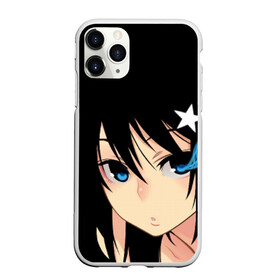 Чехол для iPhone 11 Pro матовый с принтом Black Rock Shooter в городе Новоалтайск, Силикон |  | black rock shooter | mato kuroy | мато куроймато курой