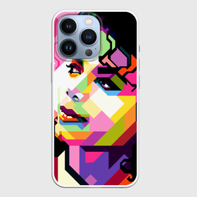 Чехол для iPhone 13 Pro с принтом Майкл Джексон в городе Новоалтайск,  |  | Тематика изображения на принте: michael jackson | майкл джексон | поп арт | портрет
