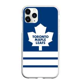 Чехол для iPhone 11 Pro Max матовый с принтом Toronto Maple Leafs в городе Новоалтайск, Силикон |  | hockey | nhl | toronto maple leafs | нхл | хоккей
