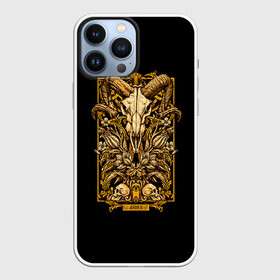 Чехол для iPhone 13 Pro Max с принтом Овен в городе Новоалтайск,  |  | aries | арт | гороскоп | знаки зодиака | овен | череп