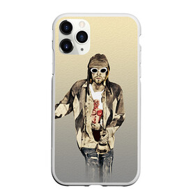 Чехол для iPhone 11 Pro Max матовый с принтом Nirvana в городе Новоалтайск, Силикон |  | cobain | curt | nirvana | rock | группа | кобейн | курт | нирвана | рок