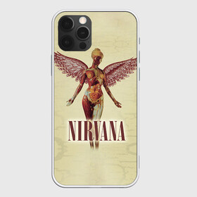 Чехол для iPhone 12 Pro Max с принтом Nirvana в городе Новоалтайск, Силикон |  | Тематика изображения на принте: cobain | curt | nirvana | rock | группа | кобейн | курт | нирвана | рок