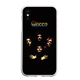 Чехол для iPhone XS Max матовый с принтом Queen в городе Новоалтайск, Силикон | Область печати: задняя сторона чехла, без боковых панелей | Тематика изображения на принте: freddie | heavy | mercury | metal | queen | rock | квин | куин | меркури | меркюри | метал | рок | фредди меркьюри | фреди | хэви