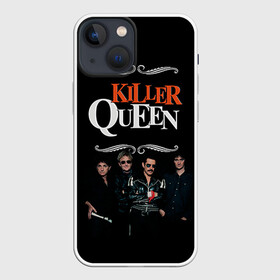 Чехол для iPhone 13 mini с принтом Killer Queen в городе Новоалтайск,  |  | freddie | heavy | mercury | metal | queen | rock | квин | куин | меркури | меркюри | метал | рок | фредди меркьюри | фреди | хэви