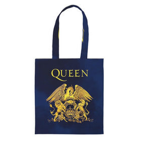 Сумка 3D повседневная с принтом Группа Queen в городе Новоалтайск, 100% полиэстер | Плотность: 200 г/м2; Размер: 34×35 см; Высота лямок: 30 см | freddie | heavy | mercury | metal | queen | rock | квин | куин | меркури | меркюри | метал | рок | фредди меркьюри | фреди | хэви