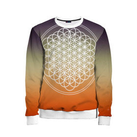 Детский свитшот 3D с принтом Bring Me The Horizon в городе Новоалтайск, 100% полиэстер | свободная посадка, прямой крой, мягкая тканевая резинка на рукавах и понизу свитшота | Тематика изображения на принте: bmth | bring me the horizon | hardcore
