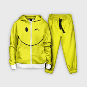 Детский костюм 3D с принтом Смайл в городе Новоалтайск,  |  | emoji | smile | жёлтый | смайл | смайлик | улыбка | эмодзи | эмоции