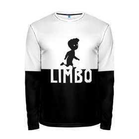 Мужской лонгслив 3D с принтом Limbo в городе Новоалтайск, 100% полиэстер | длинные рукава, круглый вырез горловины, полуприлегающий силуэт | limbo | игра | лимбо | мальчик