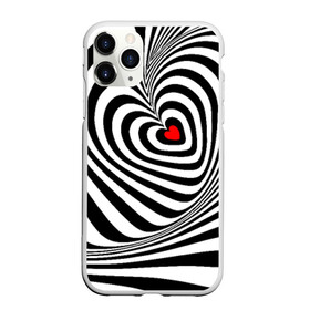 Чехол для iPhone 11 Pro матовый с принтом Метаморфозы в городе Новоалтайск, Силикон |  | зебра | любовь | метаморфозы | сердце