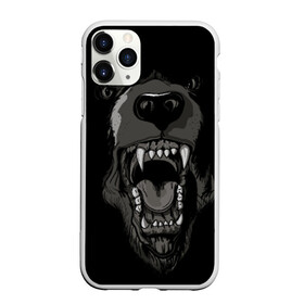 Чехол для iPhone 11 Pro матовый с принтом Grizzly bear в городе Новоалтайск, Силикон |  | Тематика изображения на принте: bear | балалайка | водка | медведь
