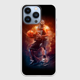 Чехол для iPhone 13 Pro с принтом Баскетболист в городе Новоалтайск,  |  | basketball | nba | баскет | баскетбол | баскетбольный | нба | спорт
