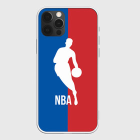 Чехол для iPhone 12 Pro Max с принтом Эмблема NBA в городе Новоалтайск, Силикон |  | Тематика изображения на принте: basketball | nba | баскет | баскетбол | баскетбольный | нба | спорт | эмблема