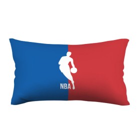 Подушка 3D антистресс с принтом Эмблема NBA в городе Новоалтайск, наволочка — 100% полиэстер, наполнитель — вспененный полистирол | состоит из подушки и наволочки на молнии | basketball | nba | баскет | баскетбол | баскетбольный | нба | спорт | эмблема