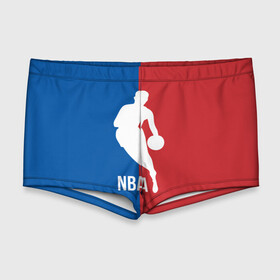 Мужские купальные плавки 3D с принтом Эмблема NBA в городе Новоалтайск, Полиэстер 85%, Спандекс 15% |  | basketball | nba | баскет | баскетбол | баскетбольный | нба | спорт | эмблема