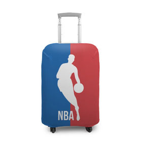 Чехол для чемодана 3D с принтом Эмблема NBA в городе Новоалтайск, 86% полиэфир, 14% спандекс | двустороннее нанесение принта, прорези для ручек и колес | Тематика изображения на принте: basketball | nba | баскет | баскетбол | баскетбольный | нба | спорт | эмблема