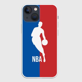 Чехол для iPhone 13 mini с принтом Эмблема NBA в городе Новоалтайск,  |  | Тематика изображения на принте: basketball | nba | баскет | баскетбол | баскетбольный | нба | спорт | эмблема