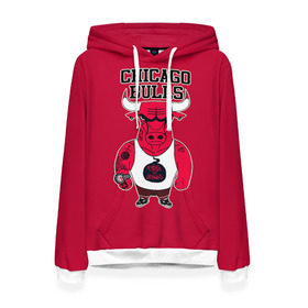 Женская толстовка 3D с принтом Chicago bulls в городе Новоалтайск, 100% полиэстер  | двухслойный капюшон со шнурком для регулировки, мягкие манжеты на рукавах и по низу толстовки, спереди карман-кенгуру с мягким внутренним слоем. | basketball | chicago | chicago bulls | nba | баскет | баскетбол | баскетбольный | булс | нба | спорт | чикаго | чикаго булс